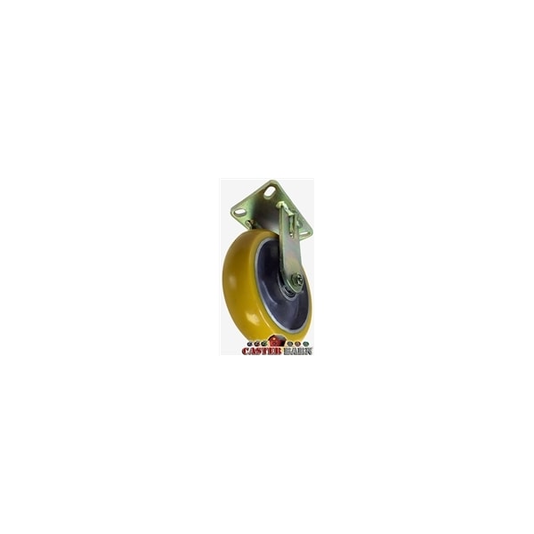 5"x2" Maintenance Free Rigid Caster, 900 lbs Capacity